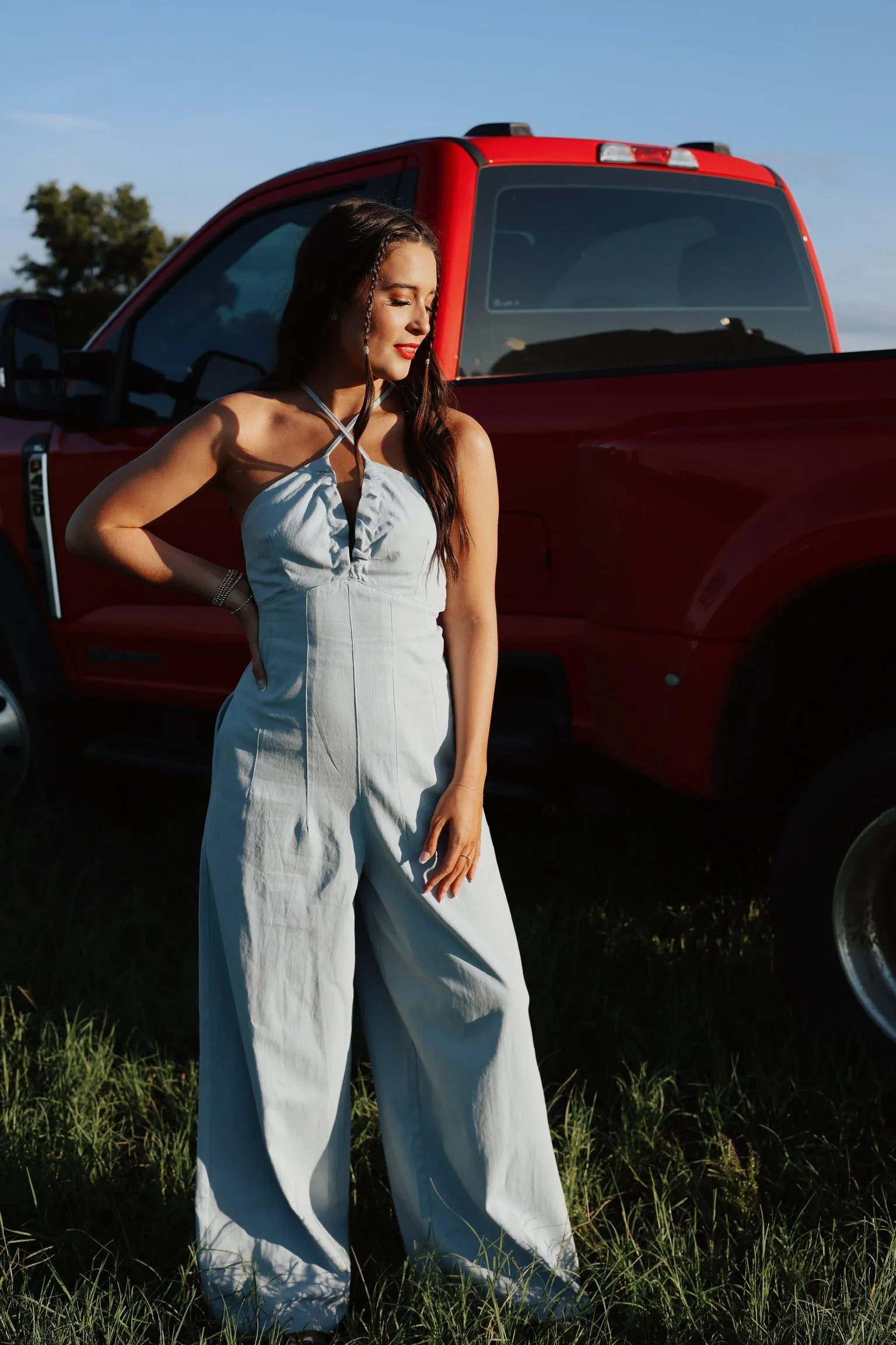 The Dumas Denim Jumpsuit