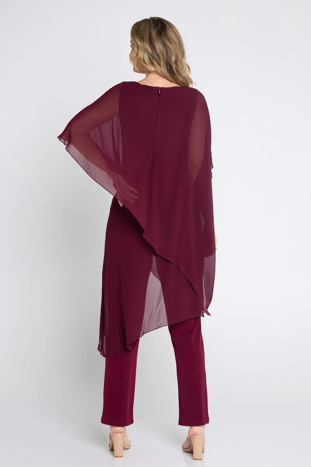 Tilly Jumpsuit - Burgundy