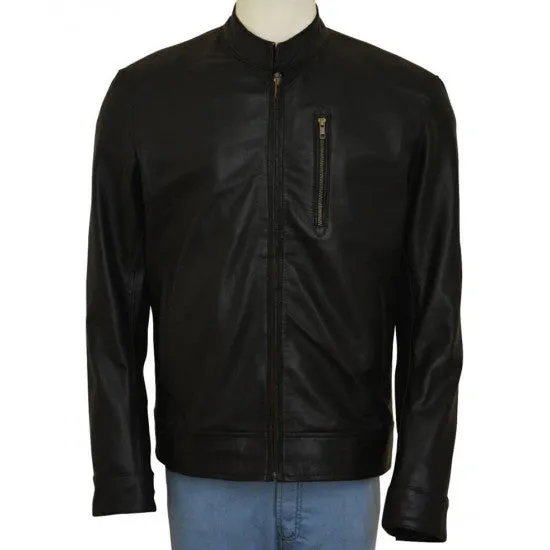 Tom Cruise Biker Leather Jacket