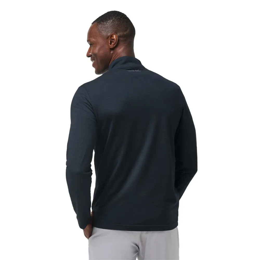 TravisMathew The Heater Mens Golf Quarter-Zip Pullover