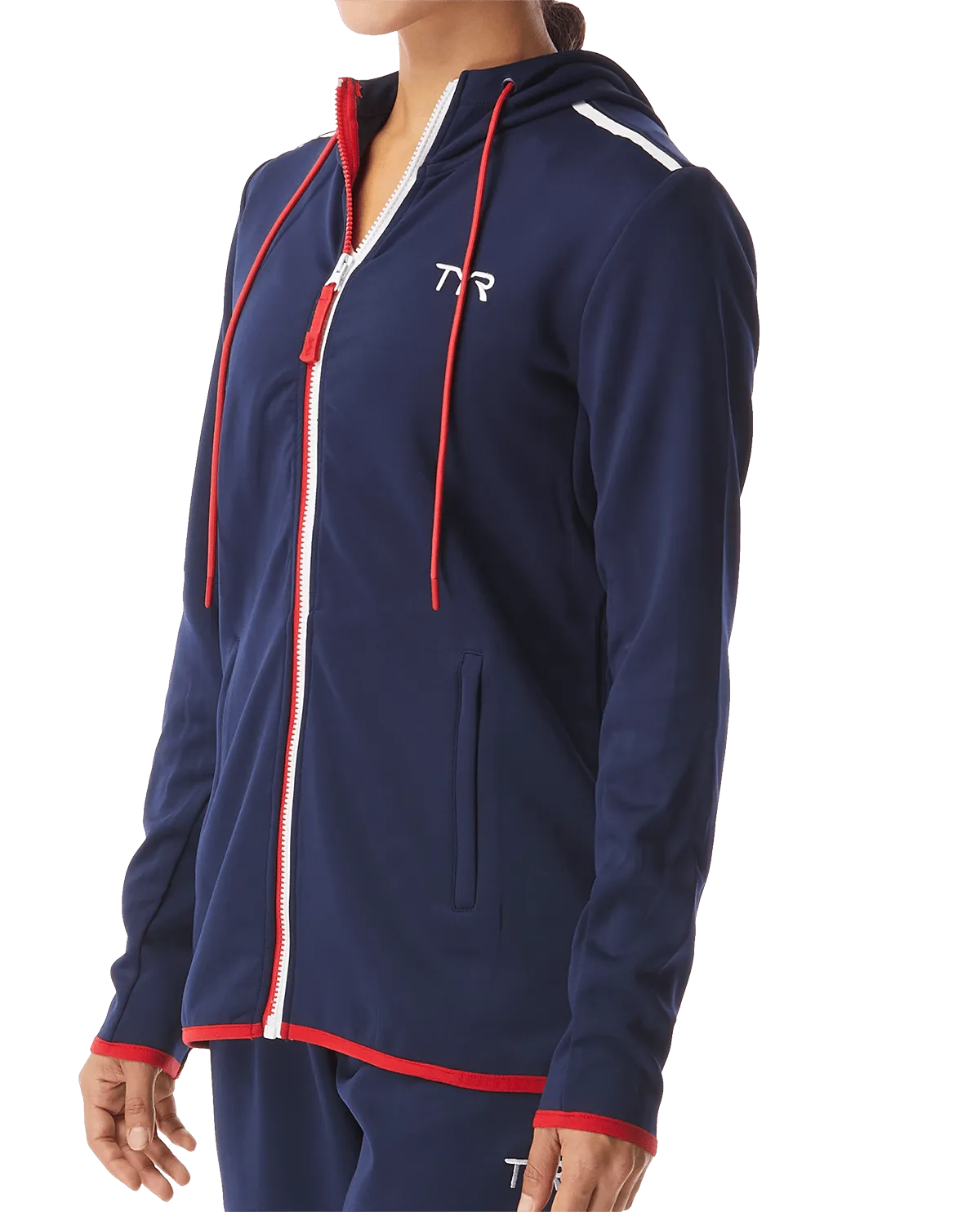 TYR Women's Alliance Podium Full Zip Hoodie