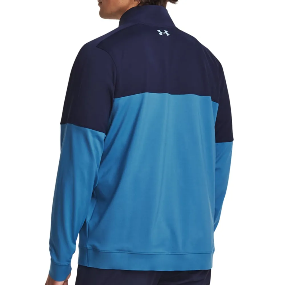 Under Armour Storm Midlayer 1/2 Zip Pullover - Cosmic Blue/Midnight Navy