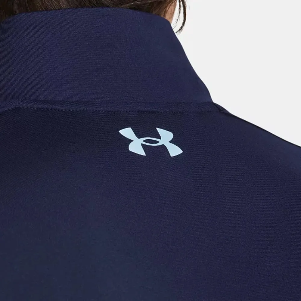 Under Armour Storm Midlayer 1/2 Zip Pullover - Cosmic Blue/Midnight Navy