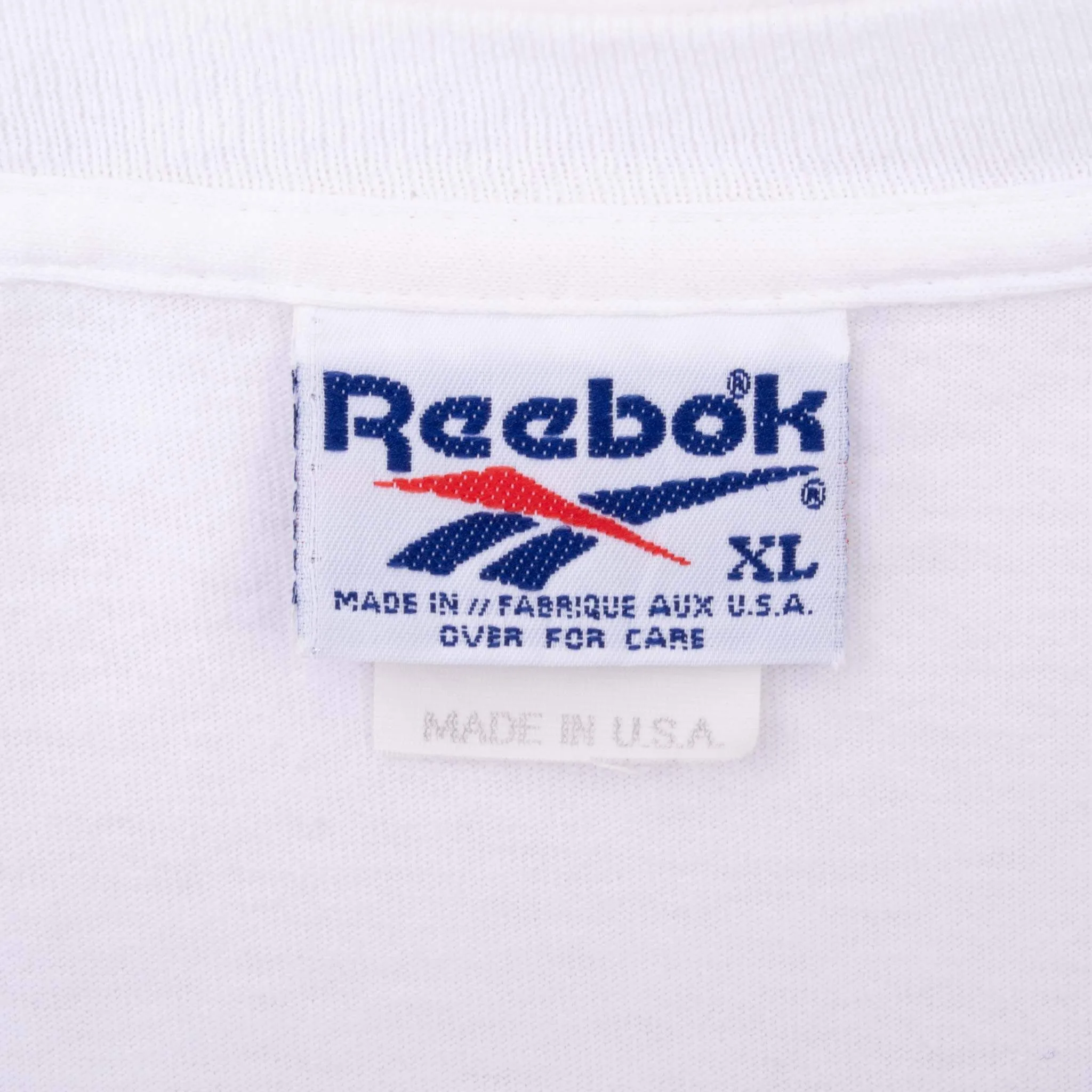 VINTAGE REEBOK SPELLOUT 1990S LONG SLEEVE TEE SHIRT XL MADE IN USA