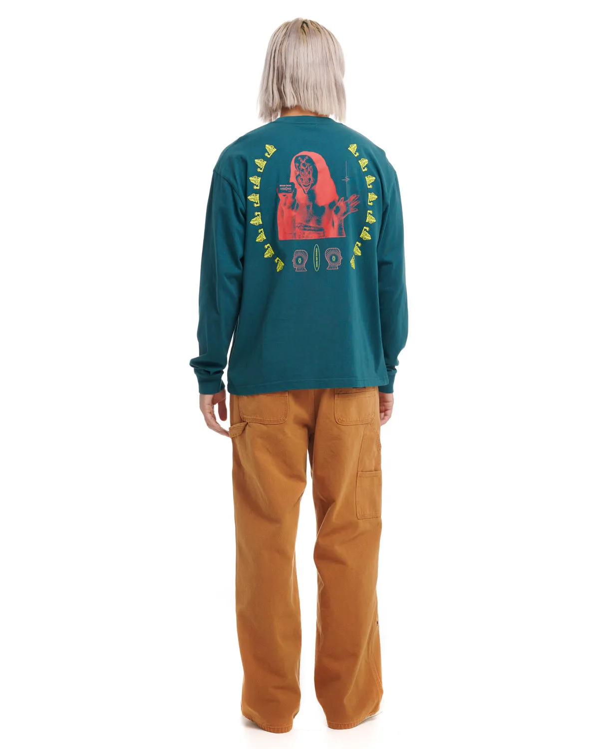 Visions Club Long Sleeve - Teal